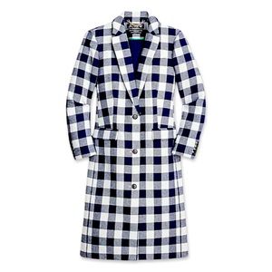 J Crew Alfie Topcoat in Buffalo Check Italian Wool